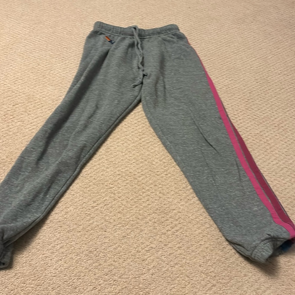 Aviator nation gray sweatpants size xs
